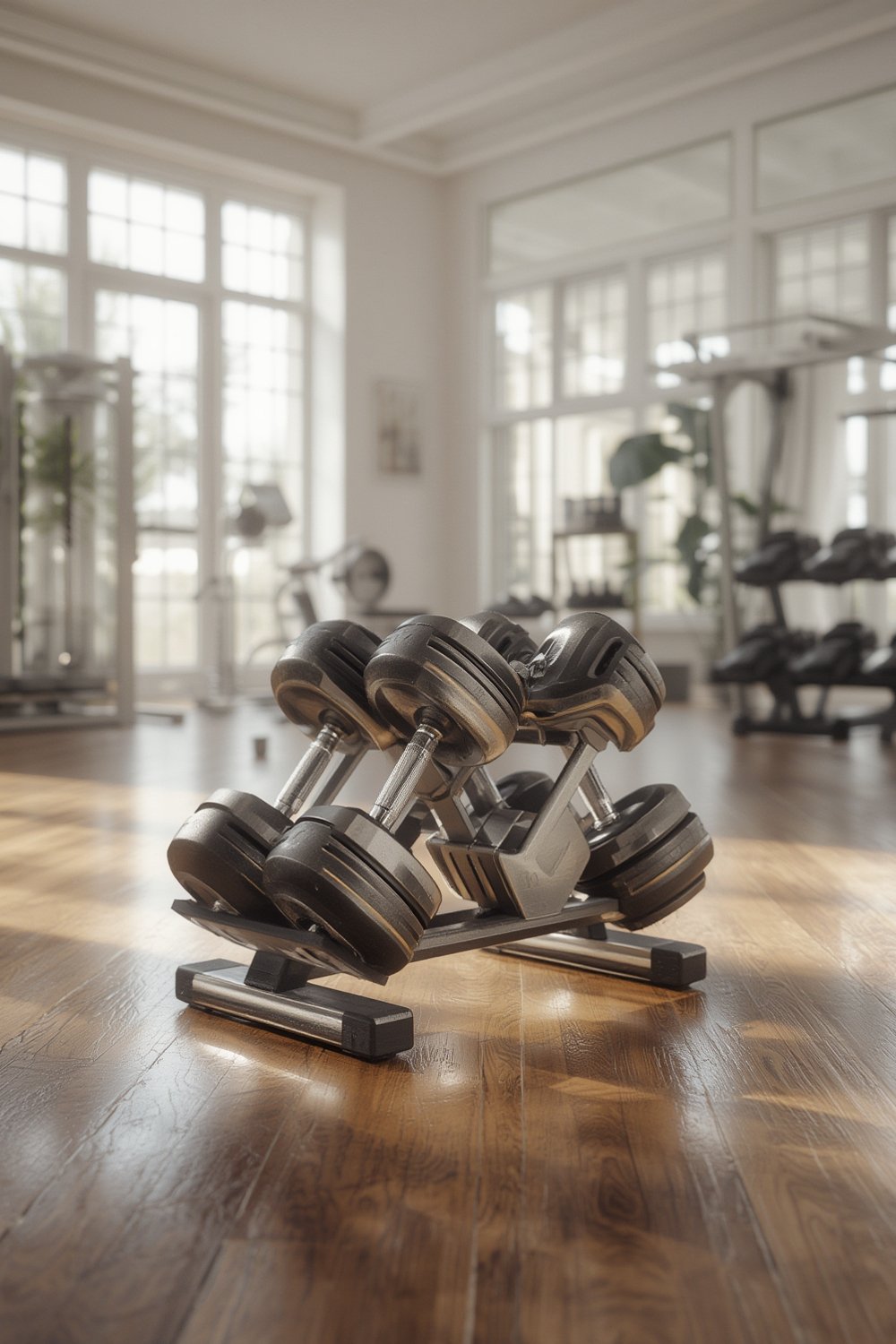 adjustable dumbbells product view