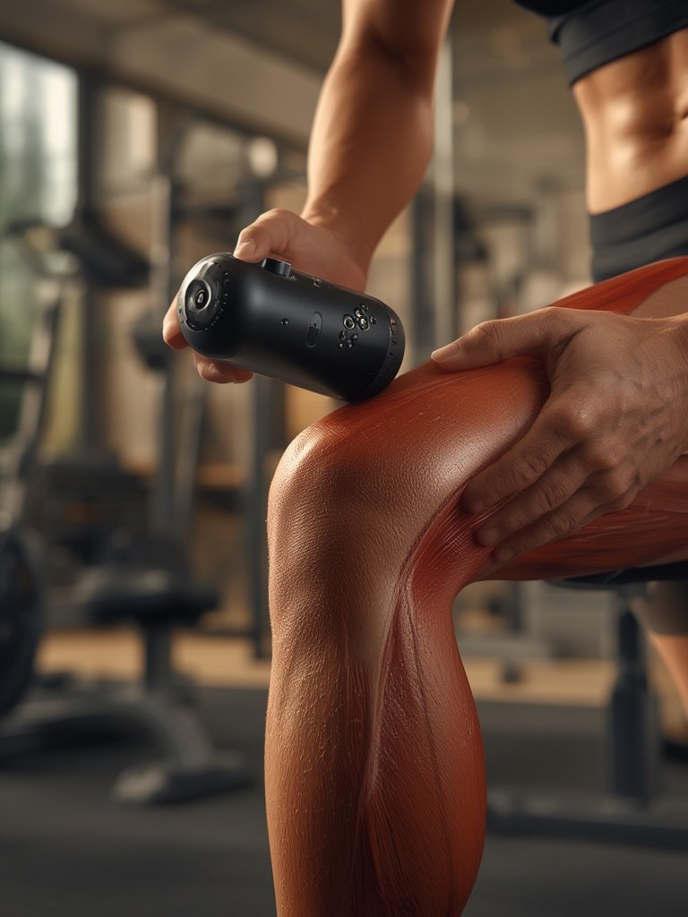 Massage Gun: 8 Ultimate Steps For Amazing Relief In 2026 2 massage gun in action