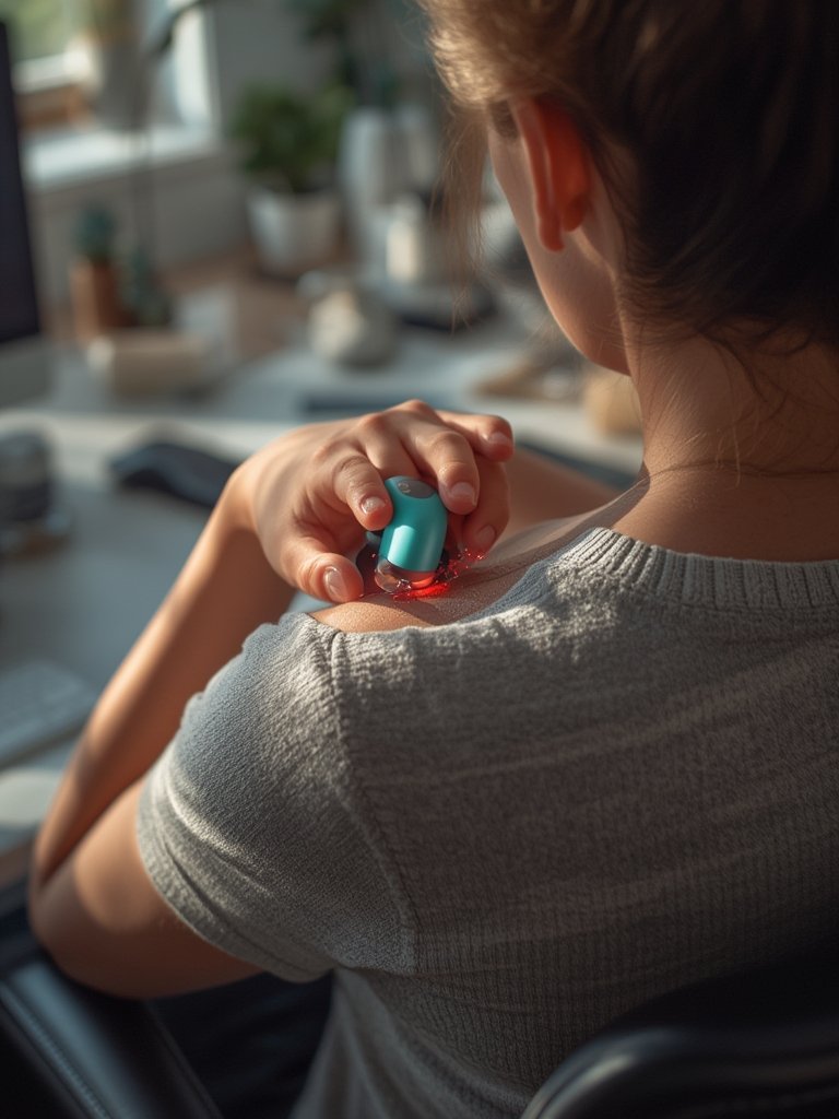 Mini Massager: 7 Ultimate Steps For Best Relief In 2026 2 mini massager in action