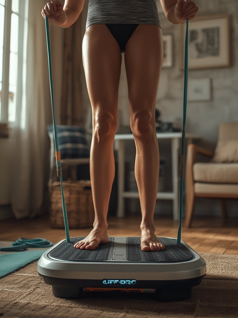 vibration plate in action