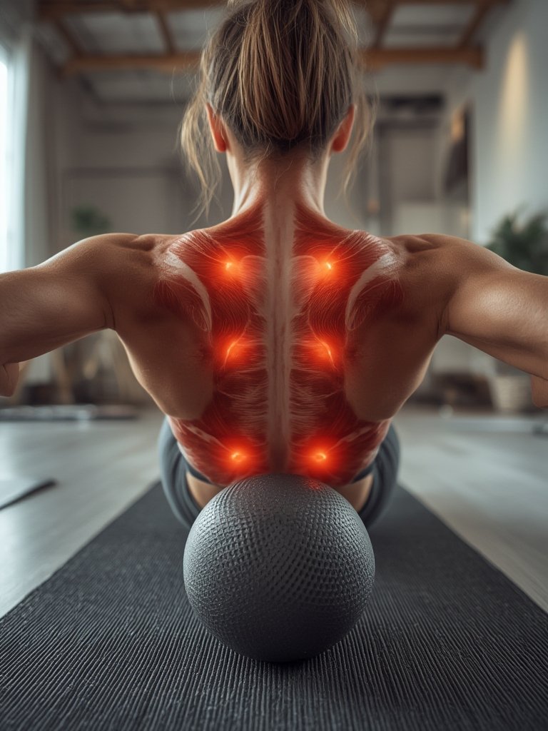 vibrating massager in action